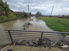 Општина Охрид со апел до граѓаните: “воздржете се од движење низ ризични подрачја каде што има зголемено ниво на водата!„