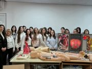 Во СОСУ “Св. Кирил и Методиј” презентирани нови нагледни наставни средства од областа на анатомијата и медицинските науки