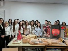 Во СОСУ “Св. Кирил и Методиј” презентирани нови нагледни наставни средства од областа на анатомијата и медицинските науки