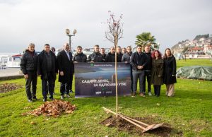 Фото: Засадени 20 нови садници во Охрид во рамки на акцијата “Садиме денес, за одржливо утре”