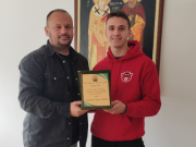 Свечен пречек за Владимир Димитриевиќ – бронзен медалист од Светскиот ИТФ куп